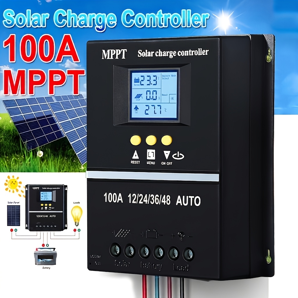 mppt charge controller sold on Temu United States