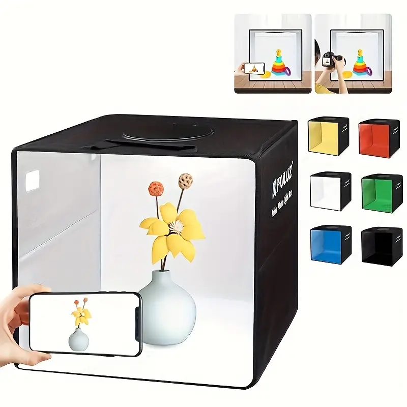 Prise américaine--PULUZ-Tente de prise de vue en studio pliable, kit d Prise américaine--PULUZ-Tente de prise de vue en studio pliable, kit d