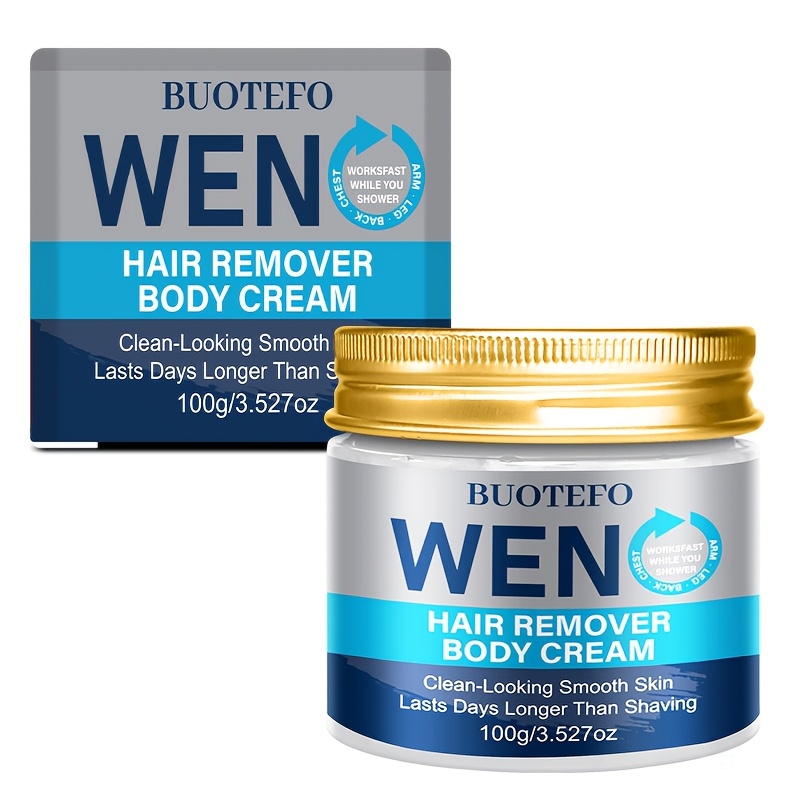 Image of Summer 100g Men's Depilatory Cream, Single Use Lasts 3 Months, Fast Hair Removal, Safe Deep Depilation Without Hairs, Gentle And Non-irritating, Long- And Fresh, Moisturizing And Nourishing
