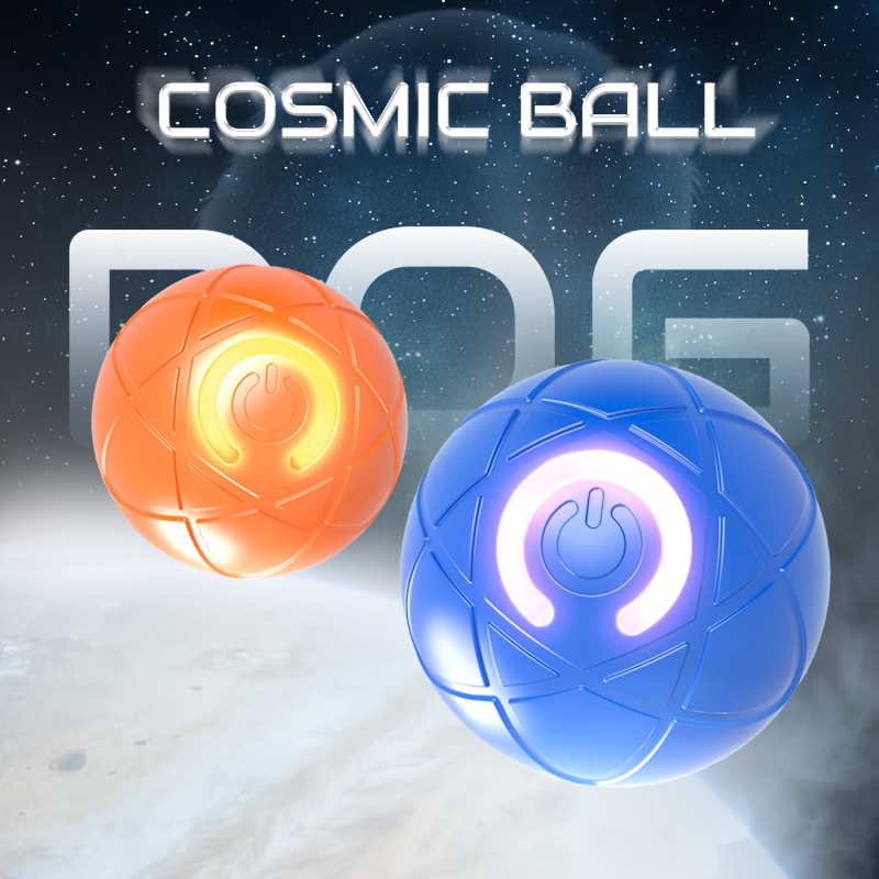 never stops electric dog toy ball with auto approach interaction random bounce turn long lasting anti boredom companion for   dogs chew resistant material