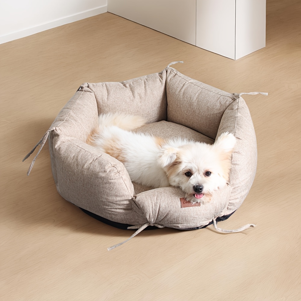 removable and washable dog bed for small and medium dogs and cats comfortable and durable pet bed Product details 4