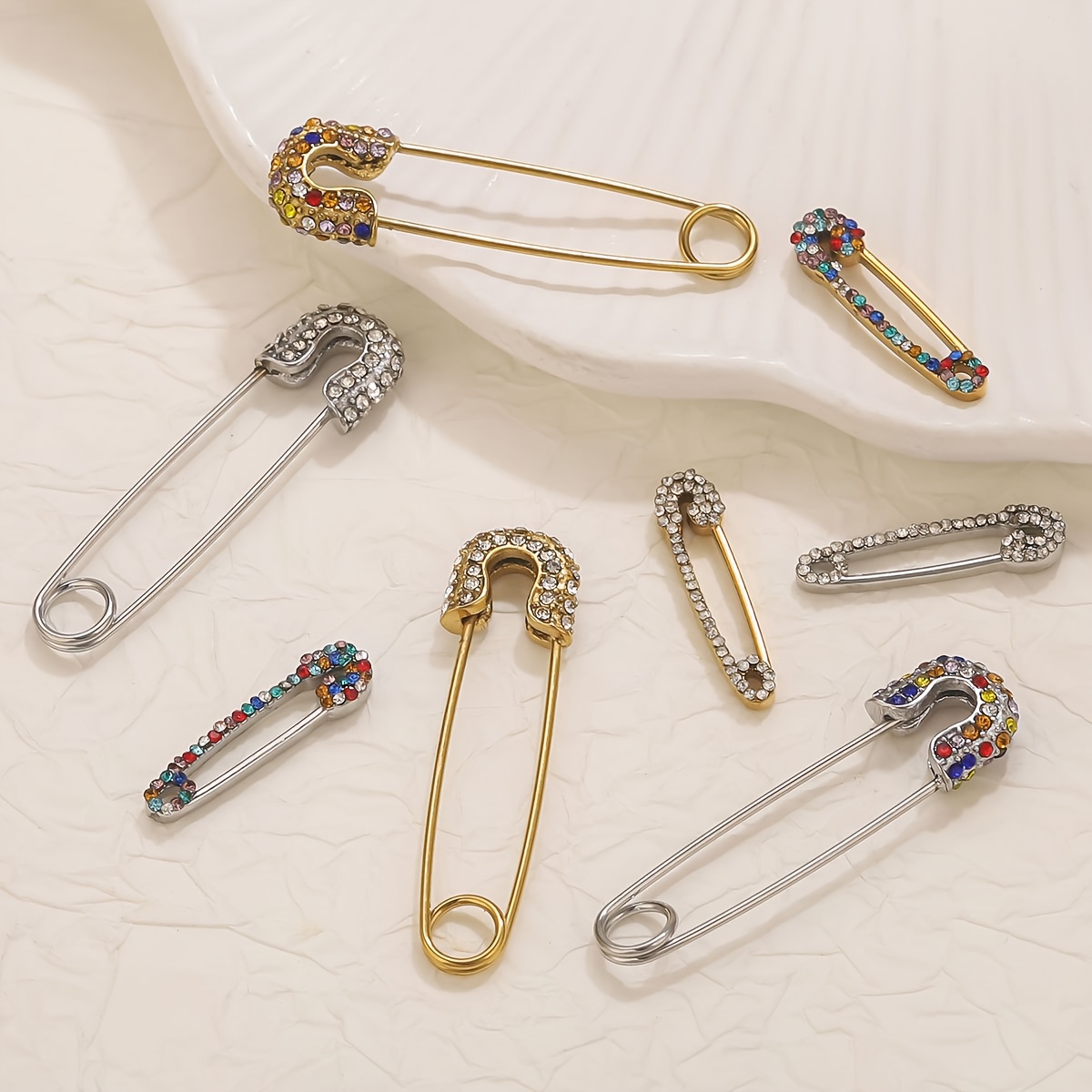 safety pin charm sold on Temu Philippines