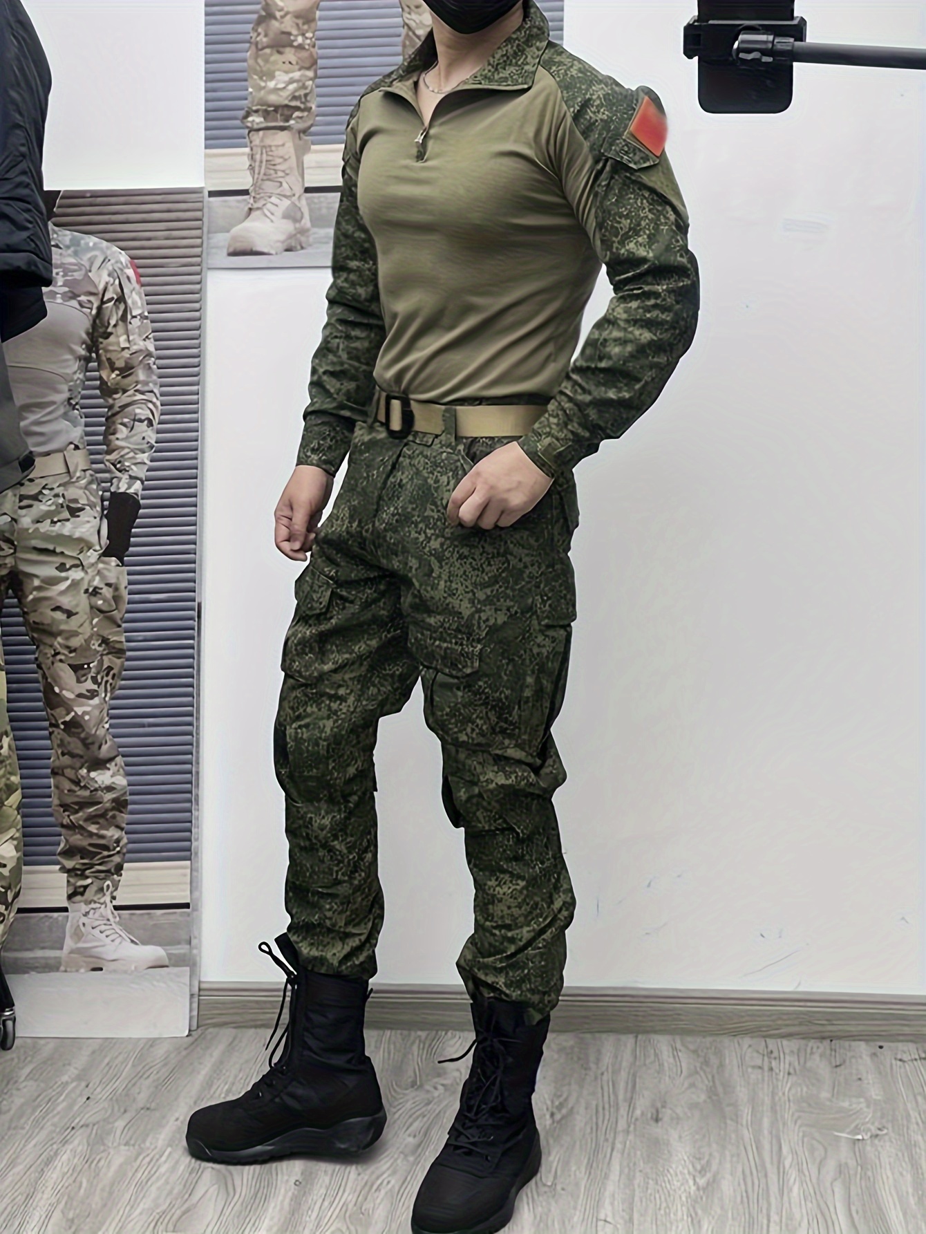 Men'S Outdoor Sports Pants Tactical Overalls Training Trousers Perfect for Hiking, Hunting, Climbing, Camping, Fishing, etc. Without Pads and Belt