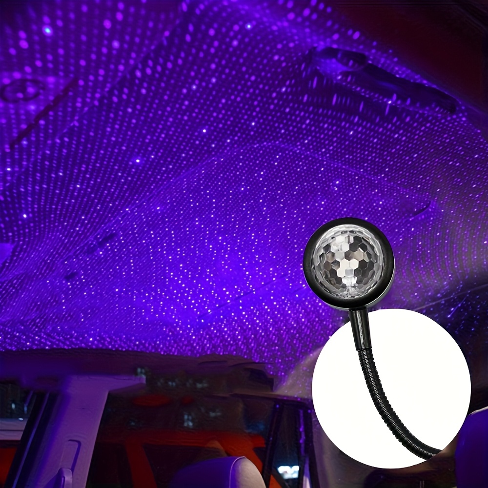 USB Music Rhythm Magic Stage Effect Projection Lamp LED Party Disco Stage Light Romantic Atmosphere LED Light For Cars Bedrooms Parties