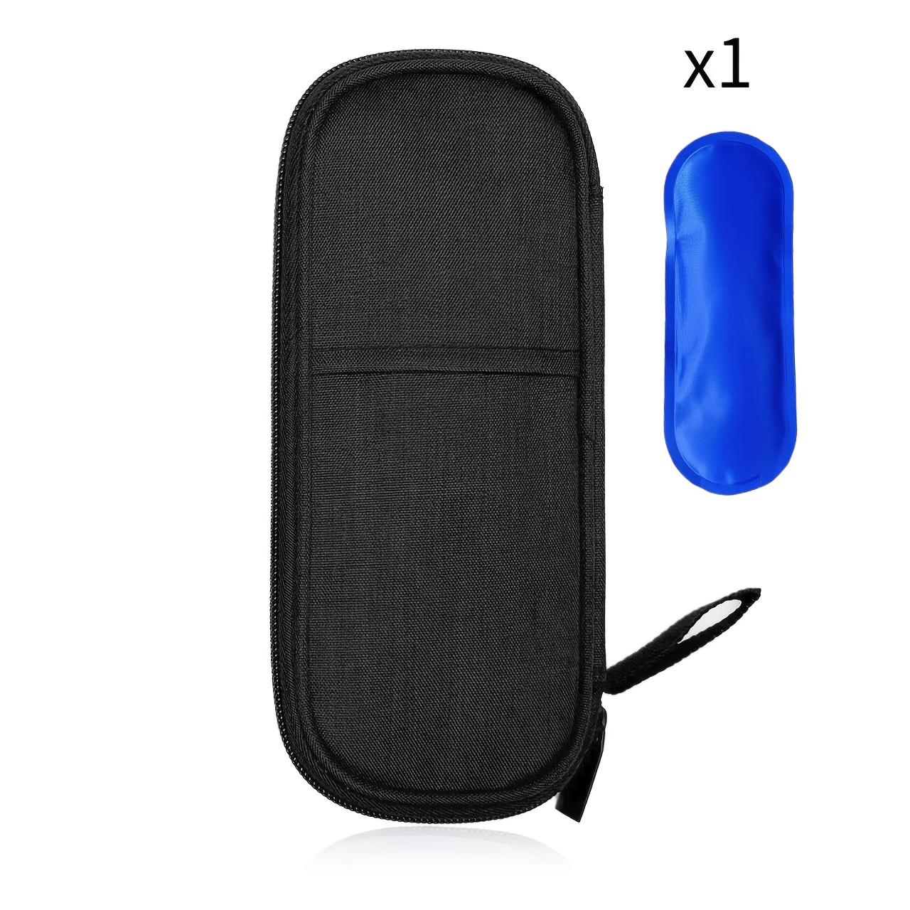 TEMU 2pcs Diabetes Care Storage And Travel Kit, Includes 1pc Cooler Travel Case With Portable Carrying Strap, Suitable For Outdoor/sports And Outdoor