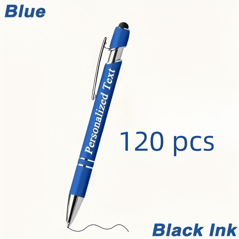 120pcs Customizable Metal Ballpoint Pen Set