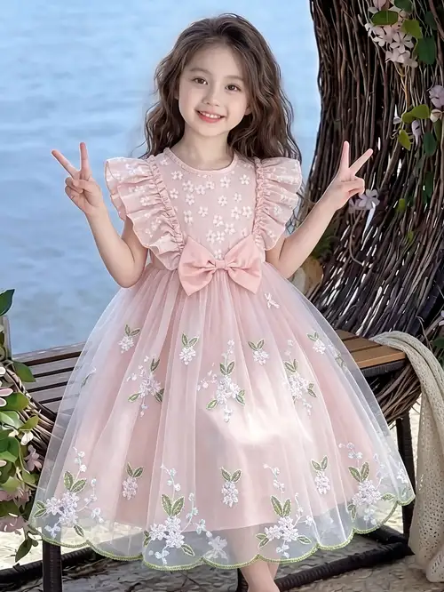princess dress for 12 year girl Princess Kiddie COMMUNION White Ball Gown Party Dress 3-12 Years TXD00