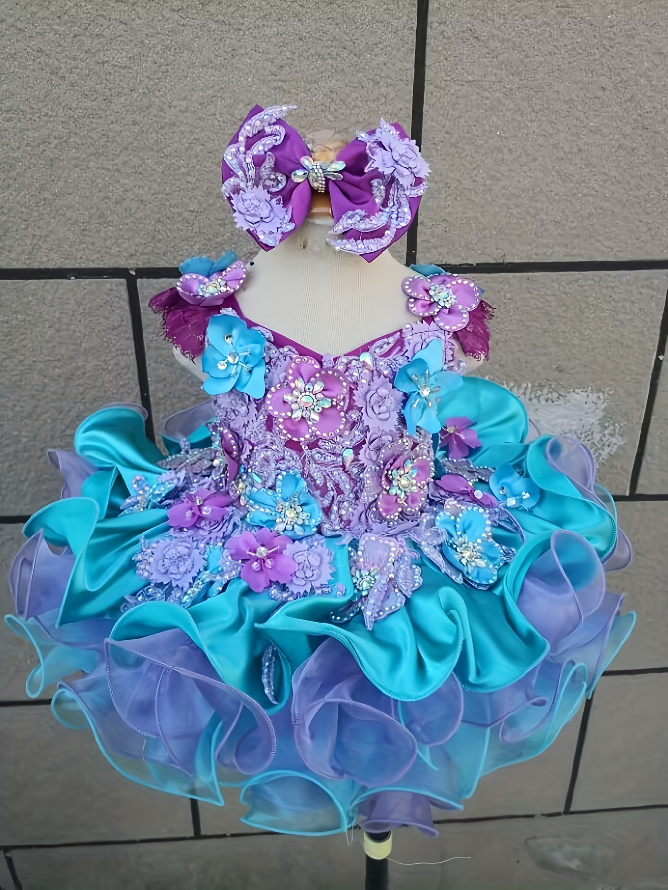 pageant dresses sold on Temu United States