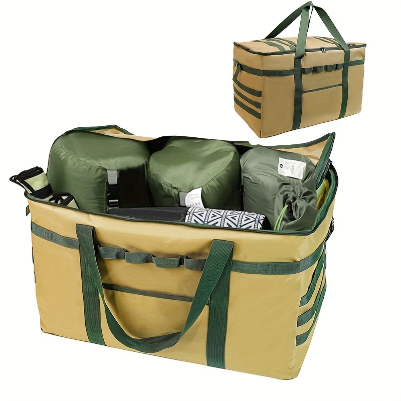 

Large Capacity Camping Storage Bag, Outdoor Duffle Bag Organizer For Picnic/camping/home/travel/car Trunk