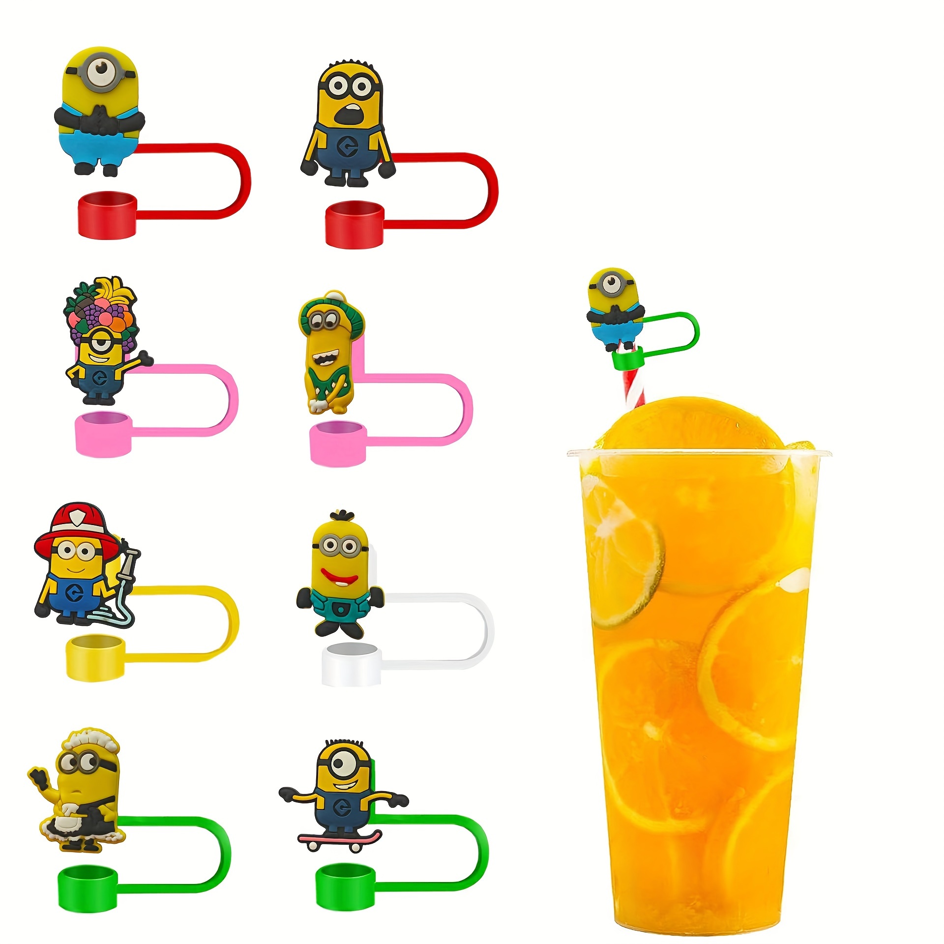 

8pcs Minions Set - For , Christmas, & Decorations