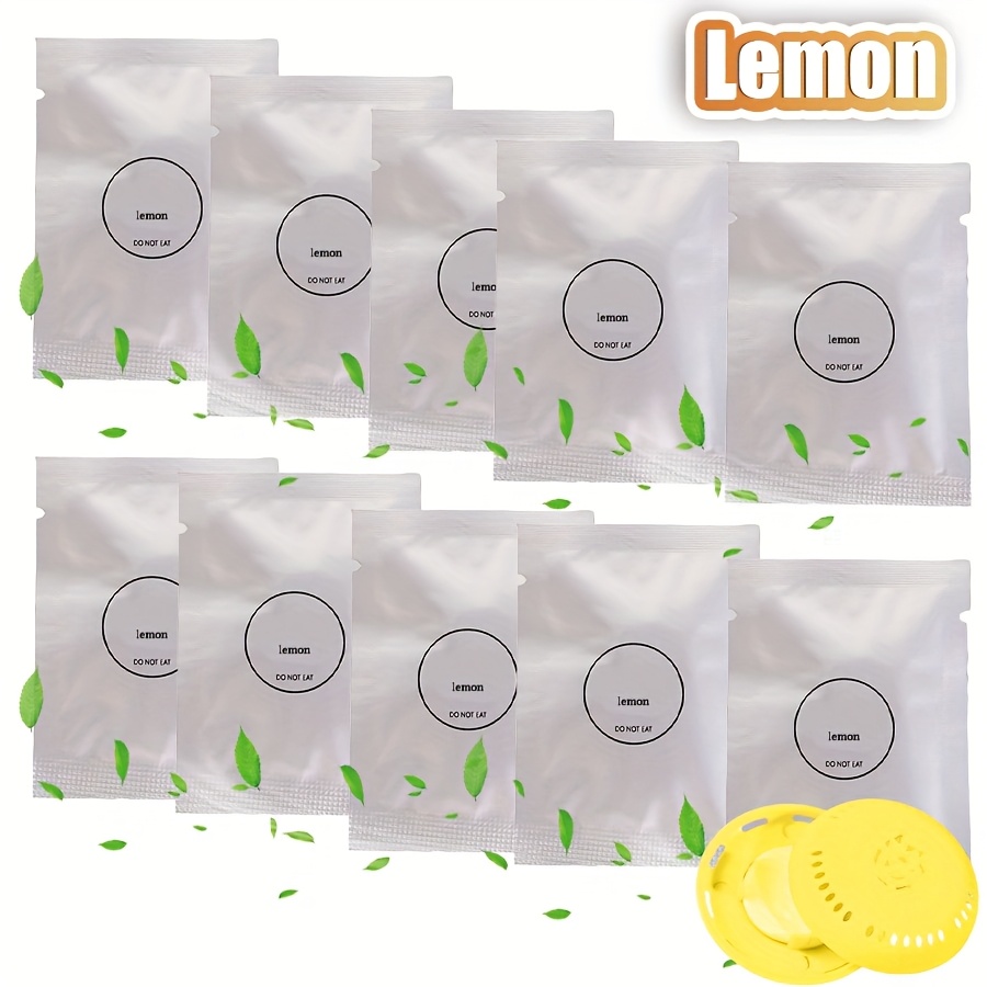 Lemon Freshener (for Puck Baking Soda Cartridges), Diaper Pail Deodorizer And Odor Absorber, Compatible With Munchkin…: retailer-supplied image