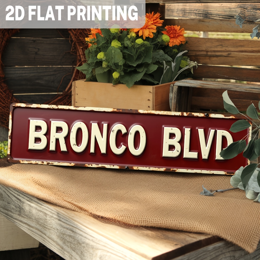 TEMU 2d Flat, 1pc, Classic For Byd Metal Sign, Vintage Wall Art For Garage, For Man Cave, Bar, Home Decor, Rustic Decor, Farmhouse Style, Decorative