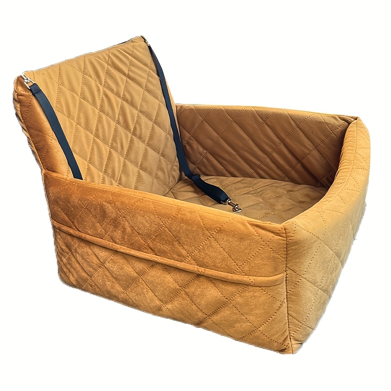 Deluxe Stylish Pet Car Seat for Small & Medium Dogs
