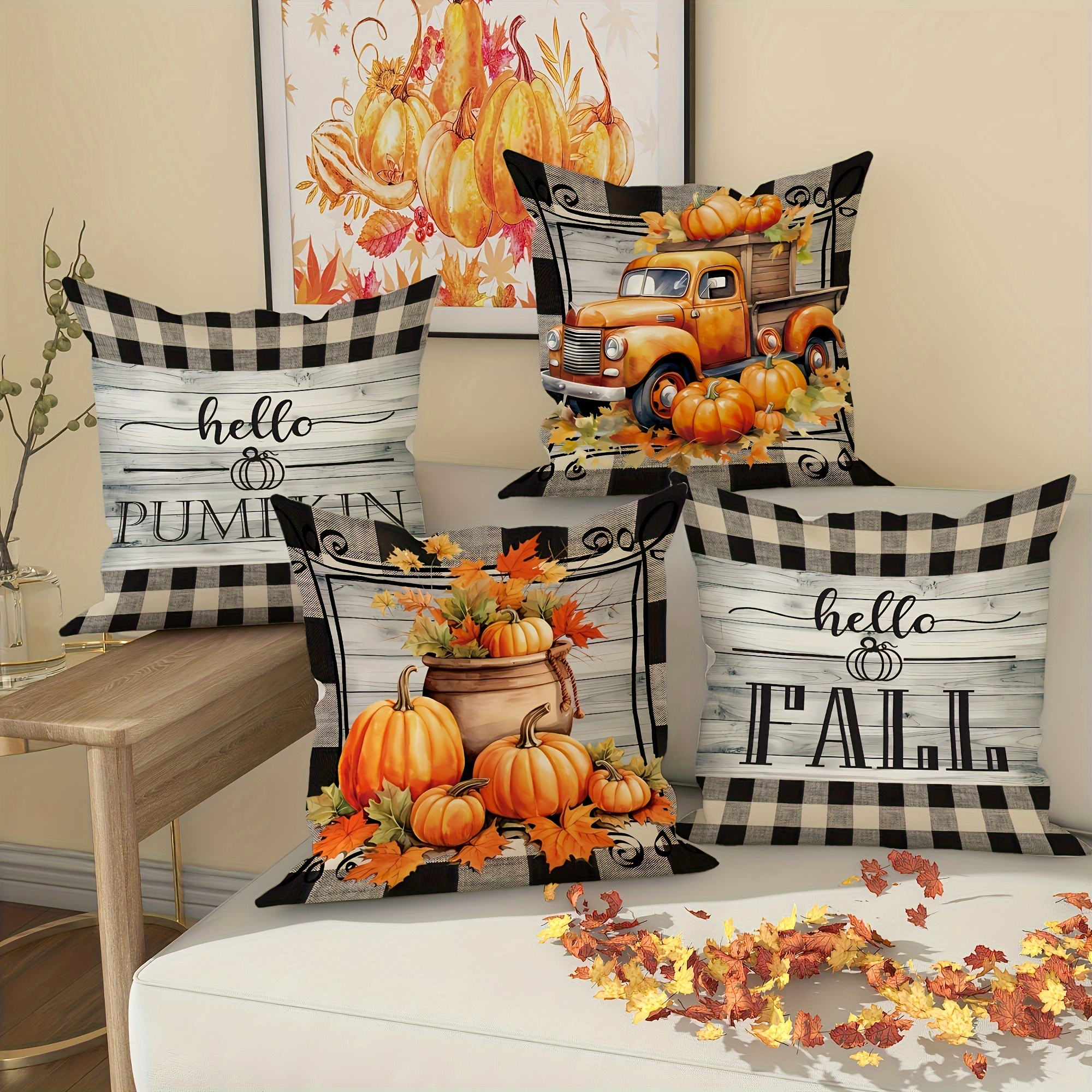 

4pcs Decor Set: & Zip , For , , And (no )