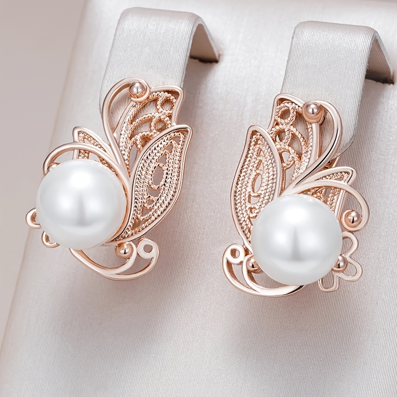 Image of Angol A Pair Of Fashionable Classic Bow Earrings Suitable As A Commemorative Gift For Wife And Girlfriend