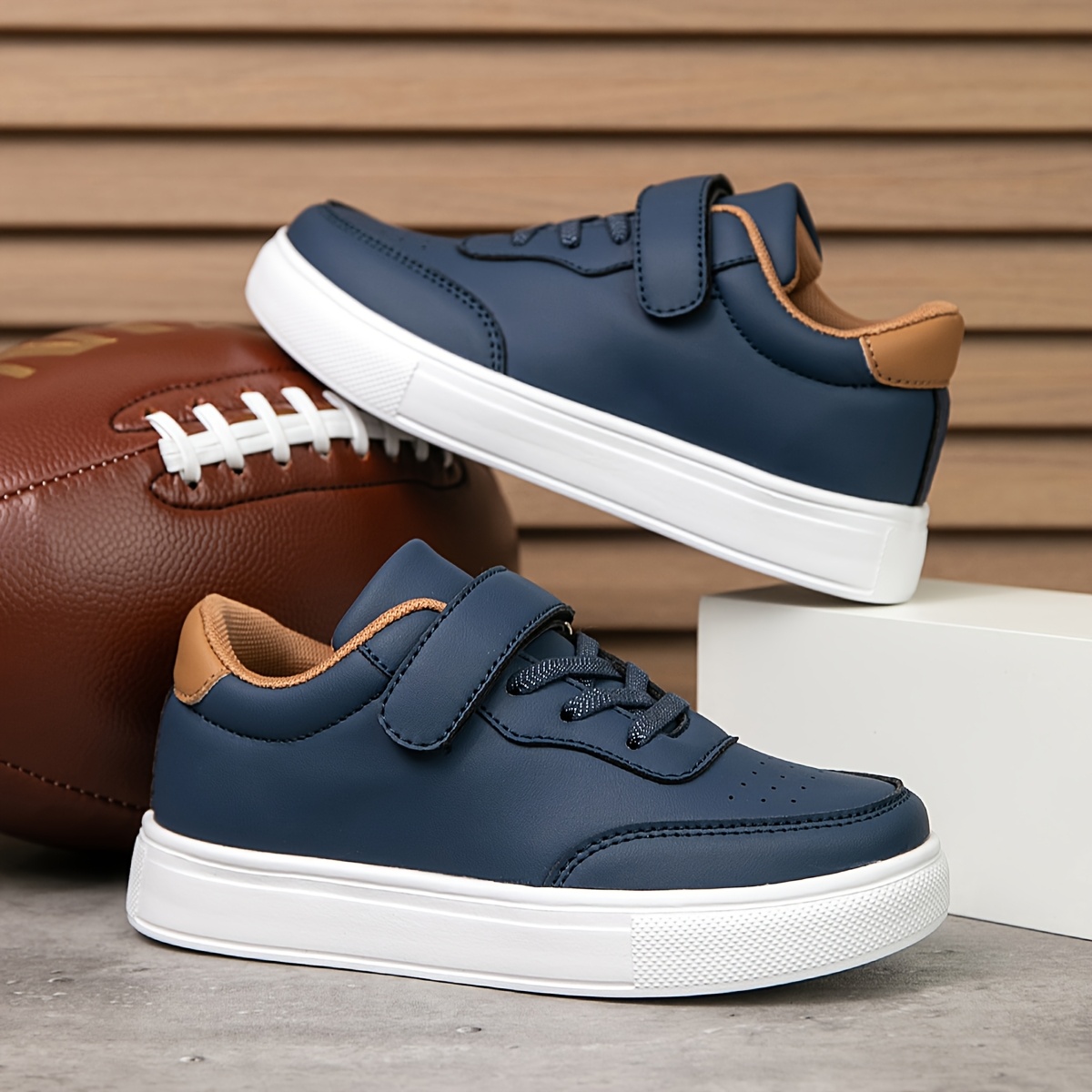 Zapatillas Casuales Cómodas para Todas las Estaciones | Parte Superior Transpirable de PU, Suela Duradera de EVA, Cierre, Ligeras Antideslizantes, Modernas para Actividades Diarias y Deportivas, Adecuadas para Niños y Niñas - Imagen 5
