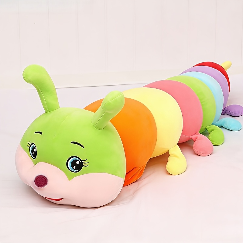 Colorful Caterpillar Plush Toy, Soft Stuffed Animal
