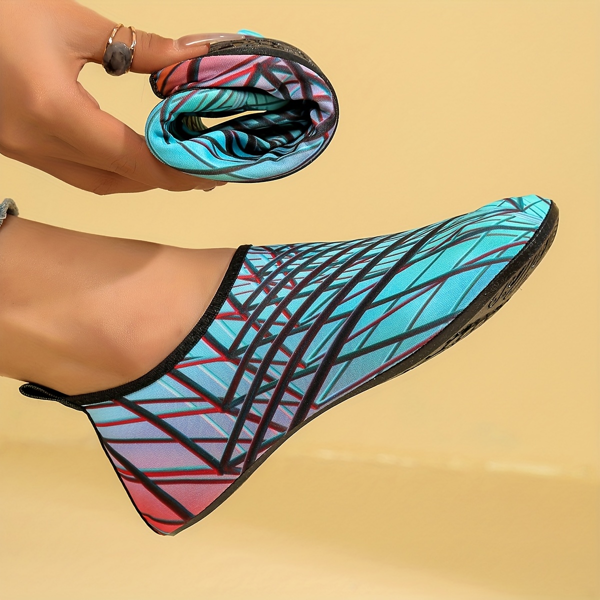 Image of Men's And Women's Sandals, Breathable And Anti-slip Diving Socks, Snorkeling And Swimming Shoes, Barefoot Running Machine Yoga Sports Soft