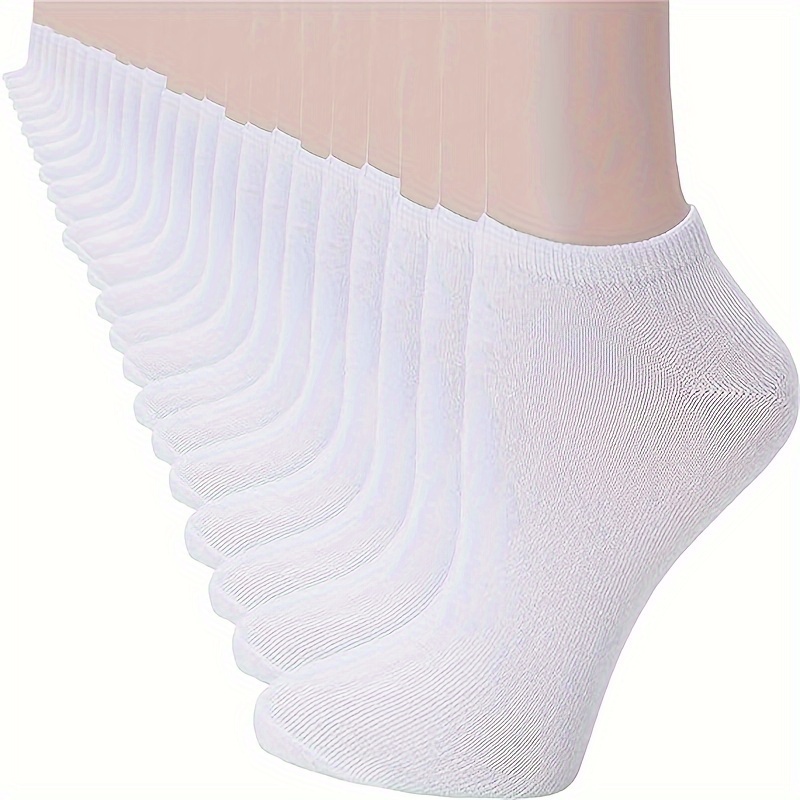 

40 Pairs Low Cut Ankle Socks For Men/women Thin Athletic Sock Pack Socks