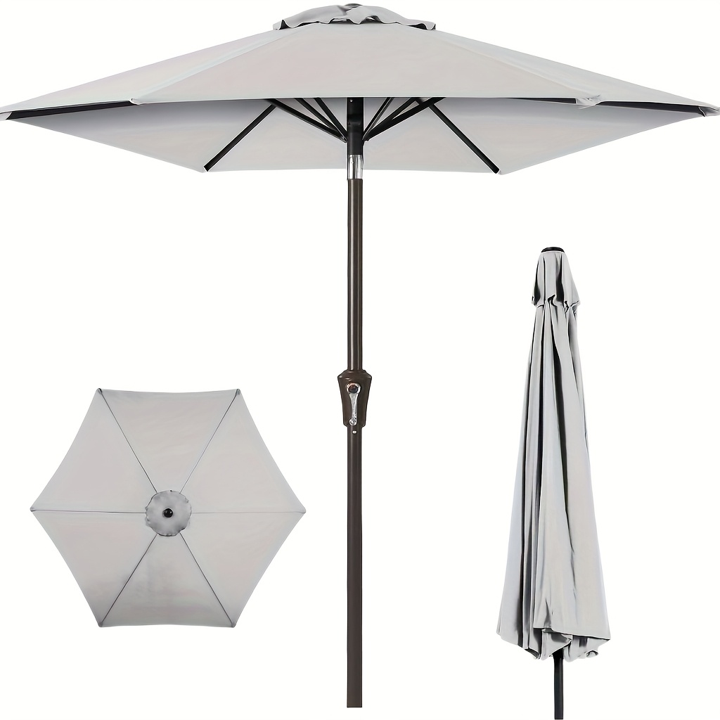 7.5' patio umbrella outdoor table market umbrella push - Temu 7.5' patio umbrella outdoor table market umbrella push - Temu