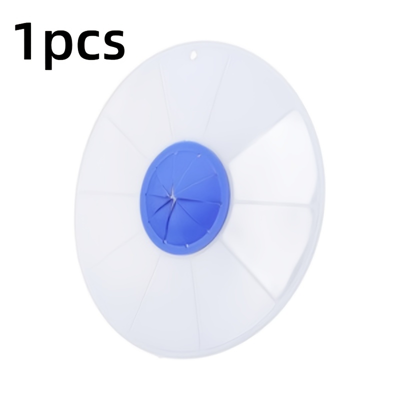 Image of 1pc Splatter Guard For Mixing Bowls - Kitchen Tool For Eggs, Batters & Sauces | Perfect For Christmas, Halloween, Thanksgiving & Valentine's Day Cooking Prep