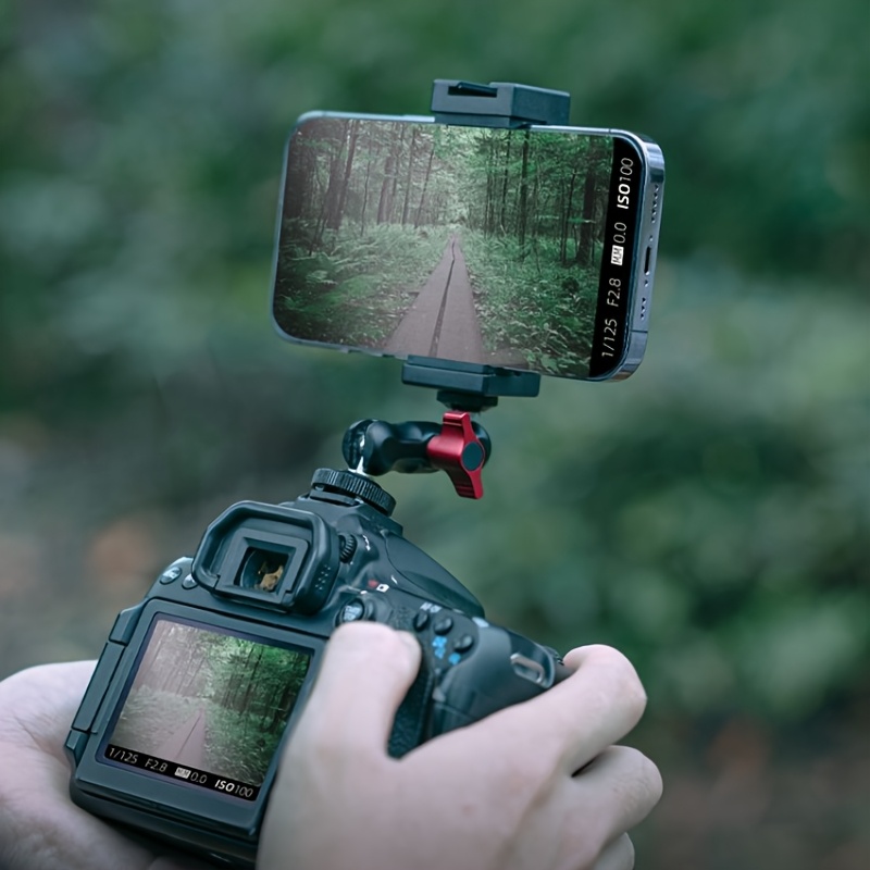 L-Shaped Micro Rabbit Cage Camera Mount, Metal Construction, Versatile Live  Streaming Photography Phone Holder, with Multiple Customization Options,