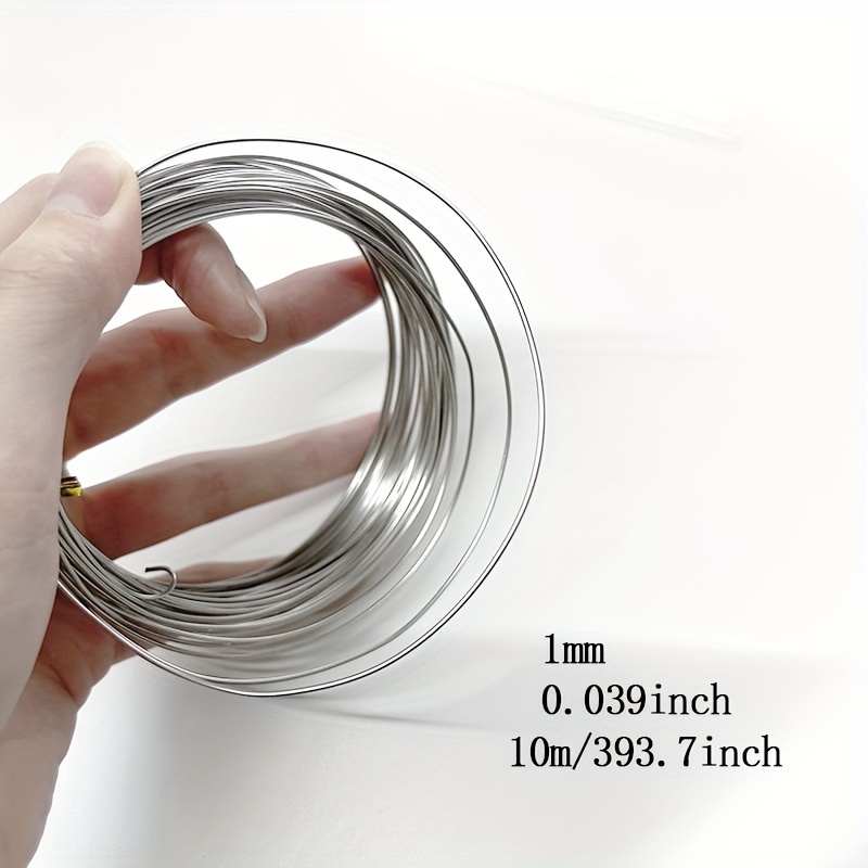 10 Rollen Aluminiumdraht (3 Mm, Je 5 M) – Bunt, Flexibel Für Schmuck & DIY-Bastelprojekte