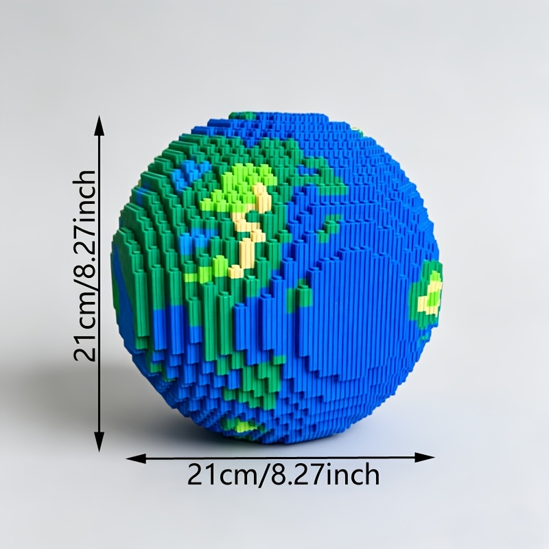 Earth Building Blocks for Home & Office Decor
