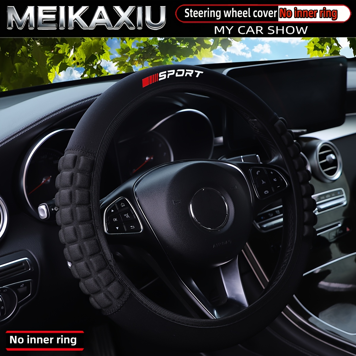 TEMU Diving Material Sport New Car Wheel Cover Without Suitable For -15 Inch Car Interior Supplies