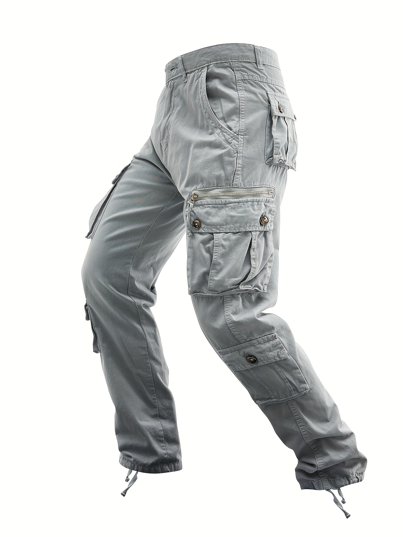 outdoor multi pocket cargo long pants men's clothing - Temu South