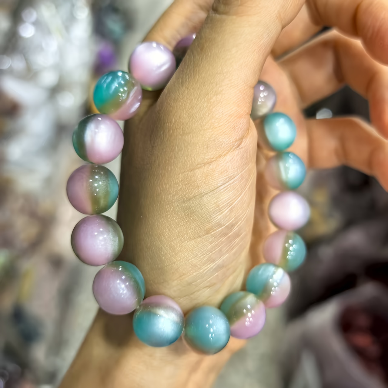 Streaming Flare Resin Bracelet, Fashionable Gift Accessory
