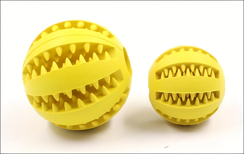 funbite chew ball balls for interactive play food dispenser molar teeth cleaning mental stimulation and long lasting entertainment for your furry friend without battery Product details 7