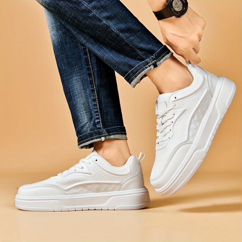 Men's Casual Low-top Grid Slip-on Shoes - Comfortable and Durable with Breathable Fabric Lining, Perfect for Daily Casual Wear, Hiking, Outdoor Activities, and Travel - Suitable for All Seasons