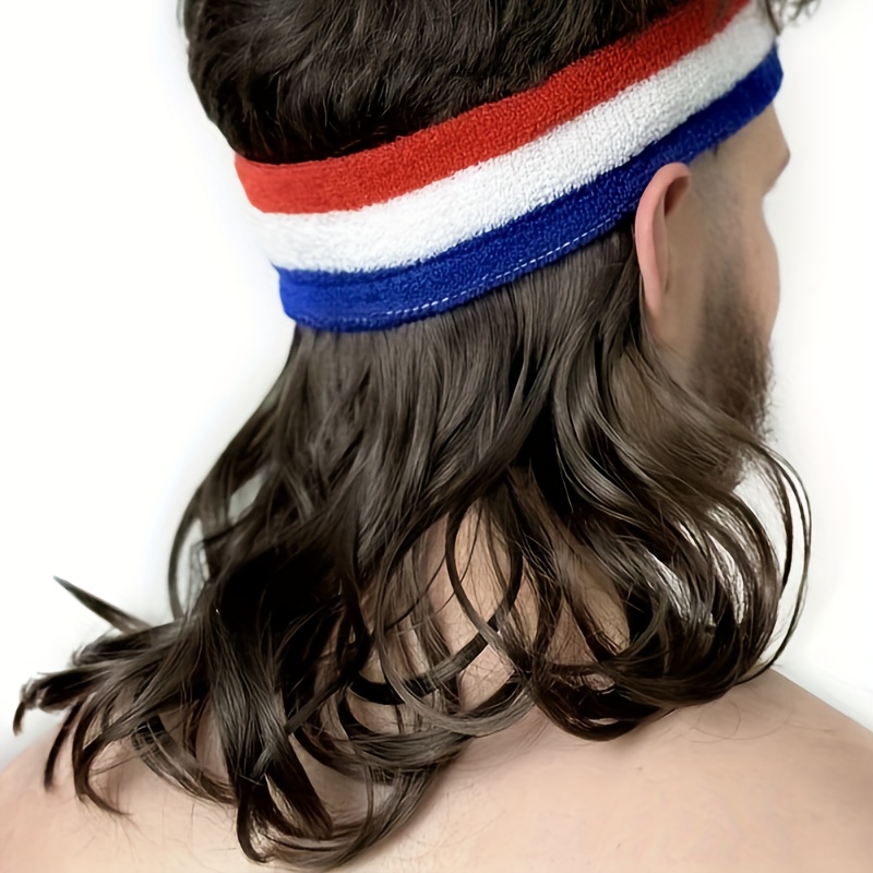 St. Pruik Tobias met bandana, snor en baard