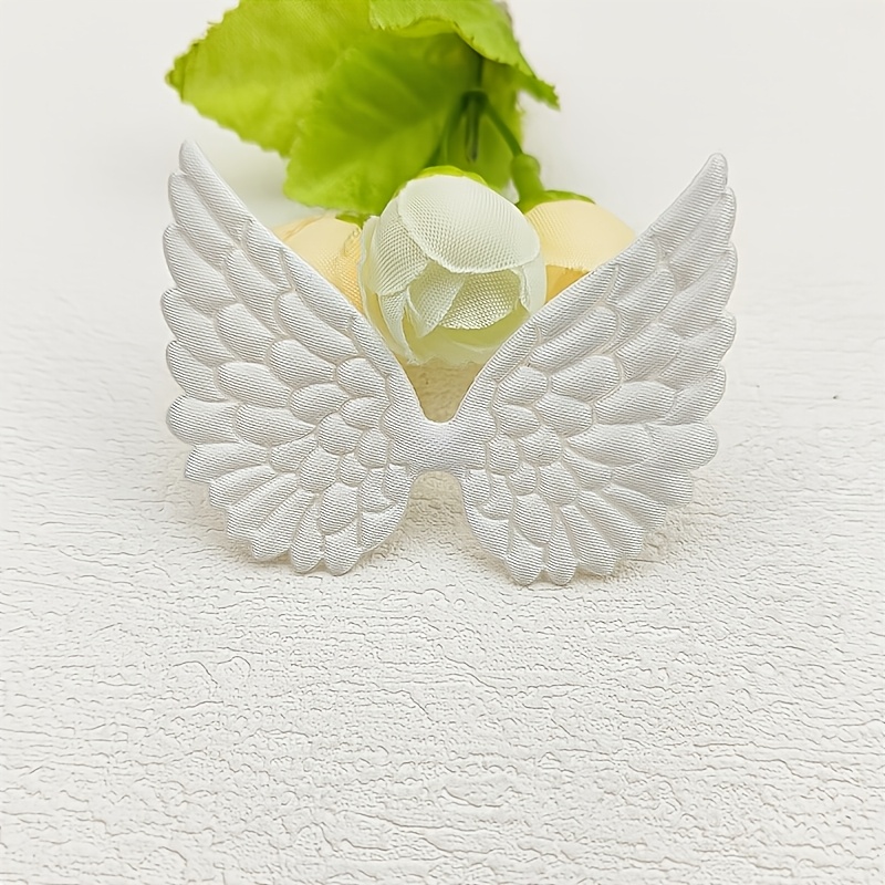 40pcs Wings Diy Hair Accessories Gift Box Decorative Apparel Accessories Paillette Wings