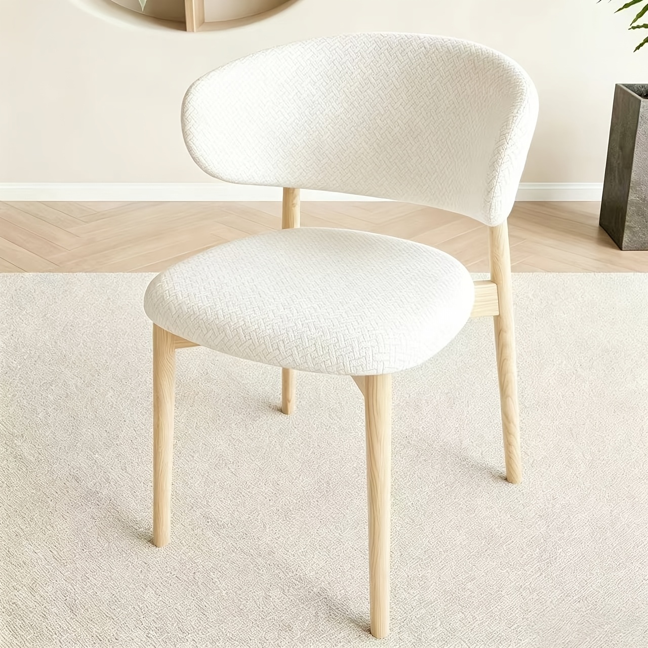 TEMU 2pcs/Set pour une chaise, Housse de chaise en douce