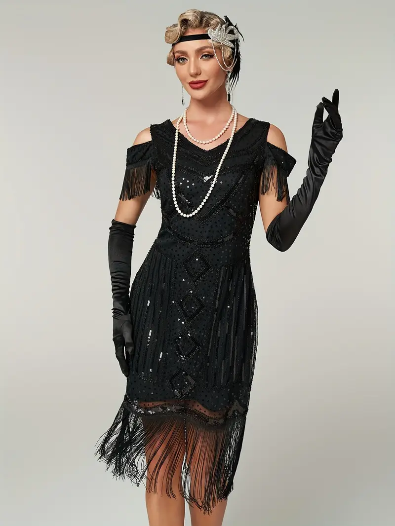 1920S Vintage Sequin Dress * Party Flapper Dress Party Banquet Dance Dress Beaded Toasting Cocktail Dress 1920S Vintage Sequin Dress * Party Flapper Dress Party Banquet Dance Dress Beaded Toasting Cocktail Dress