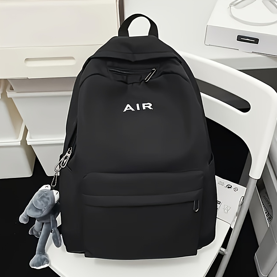 

New Shoulder Backpack, High School Student's Large Capacity Computer Bag, College Student's Trendy Bag Without Pendant