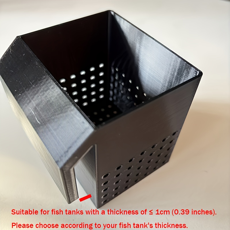 TEMU Anti-Swirl Design Akvariumsvæskebytende Diffuser, Akvariumfyllingshjelp Diffuser, Akvarium Diffuser, Universal Akvariumfilter Baffle,