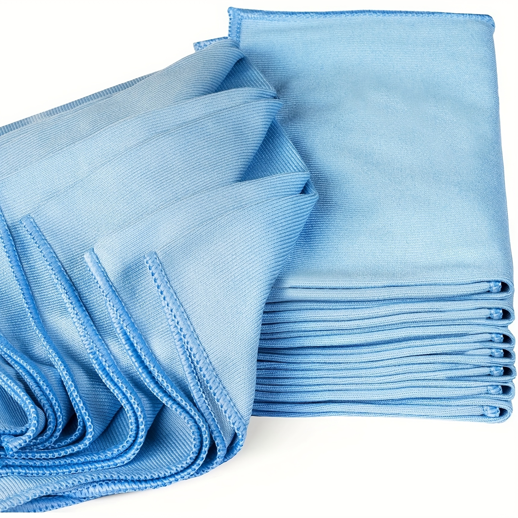 5pcs 10pcs Microfiber Glass Cleaning Cloths Quickly Clean