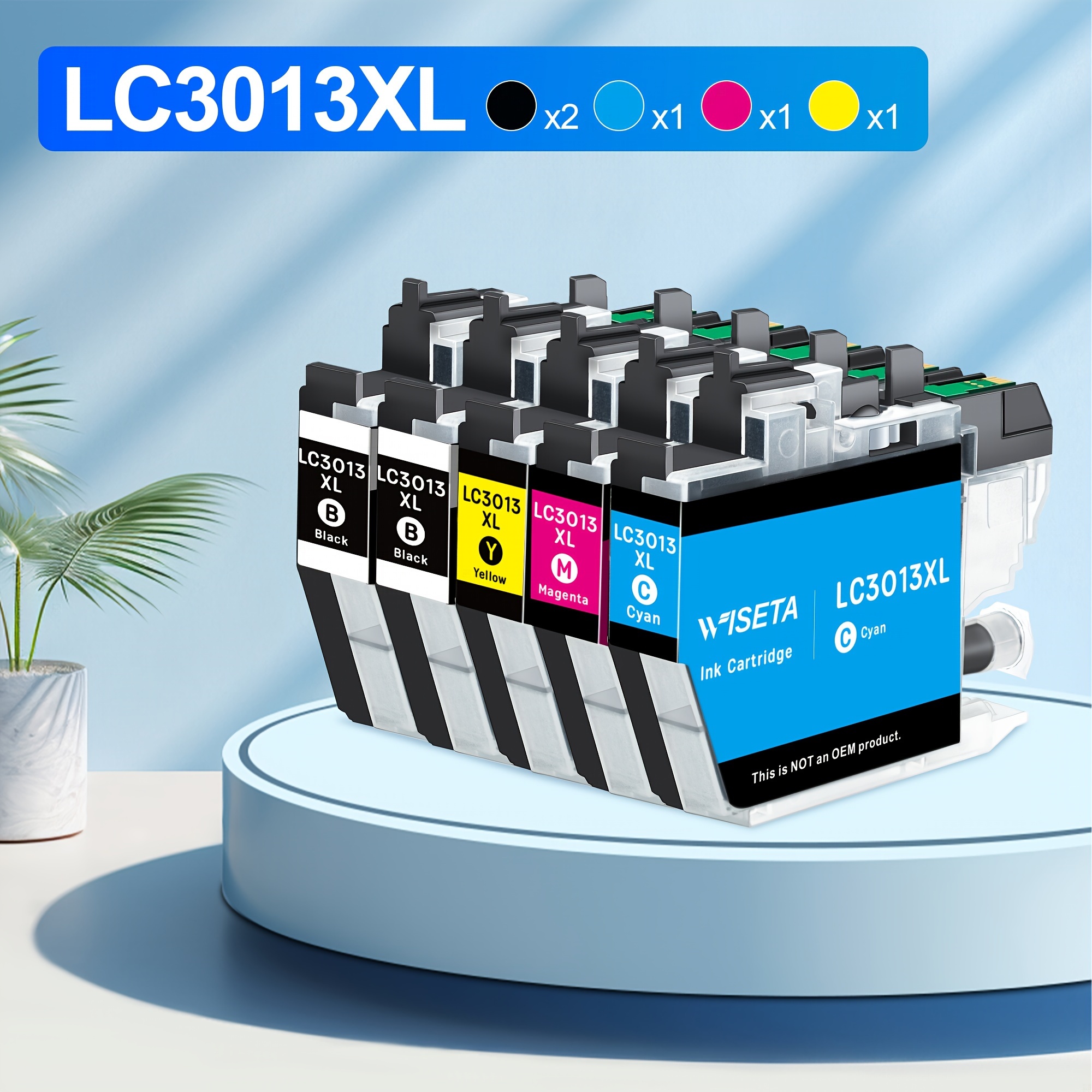 

5 Pack Lc3011 Lc3013 Ink Cartridges Replacement For Brother Lc3013 Lc3013xl To Work With Brother Mfc-j690dw Mfc-j895dw Mfc-j491dw Mfc-j497dw Printer (2 Black, 1 Cyan, 1 Magenta, 1 Yellow)