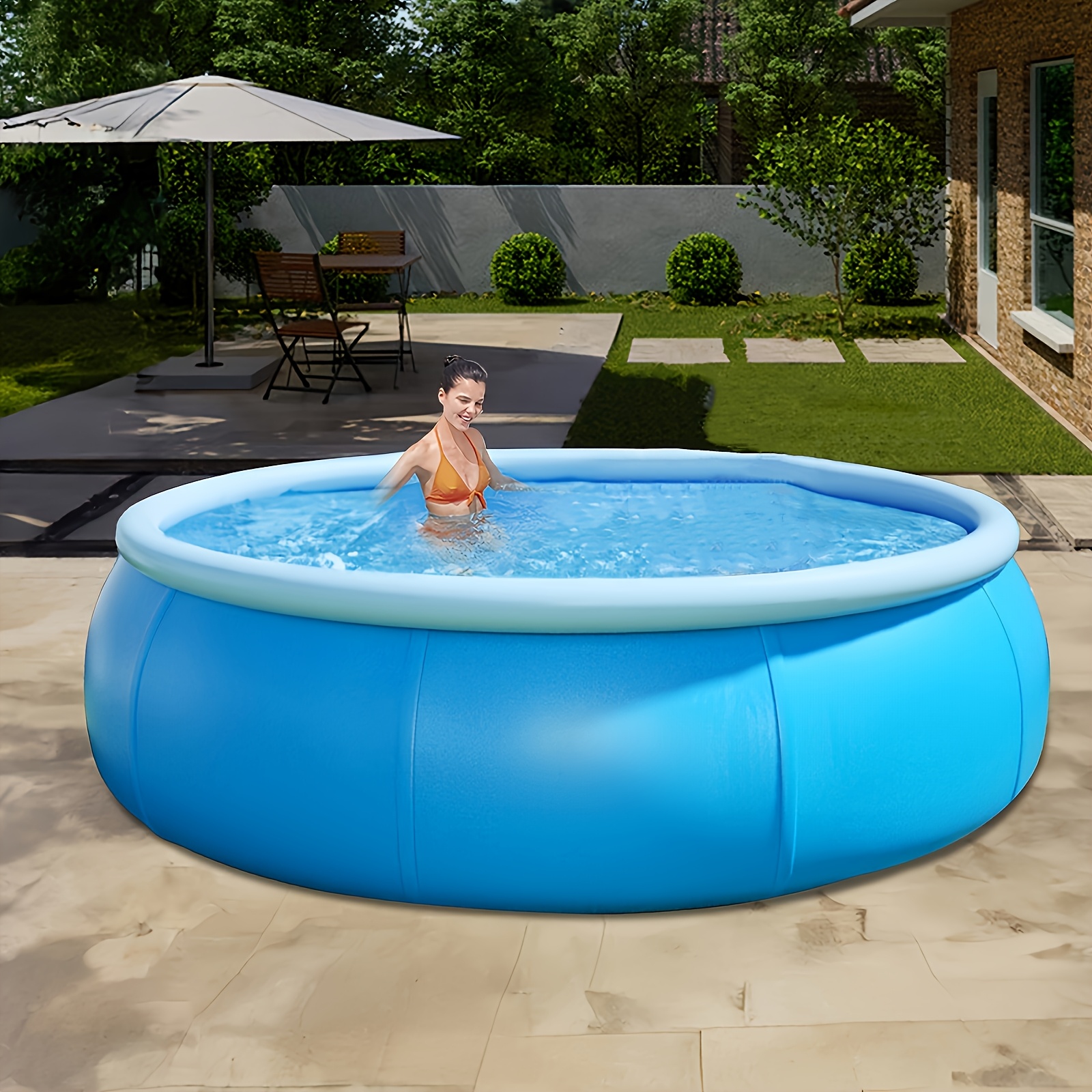 TORRENTE Liner Pour Piscine Hors Sol Circulaire / Ronde En PVC 350 X