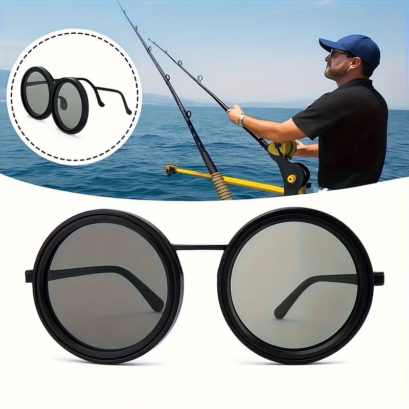 1 pair of brightness adjustable   1 9   frame gradient polarized nd   round metal frame   style bohemian retro rotating design wide version 139mm or more unisex mens teenagers womens masquerade   Product details 6