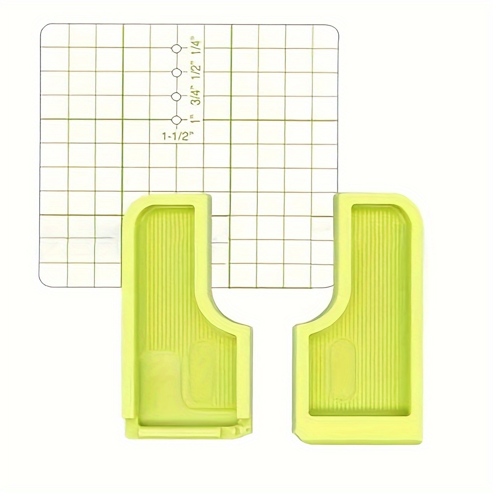 1pc St-a22 6-in-1 Sewing Needle Guide Plastic Positioner, Multi-functional Measuring Tool For Quilting And Crafting Accessories