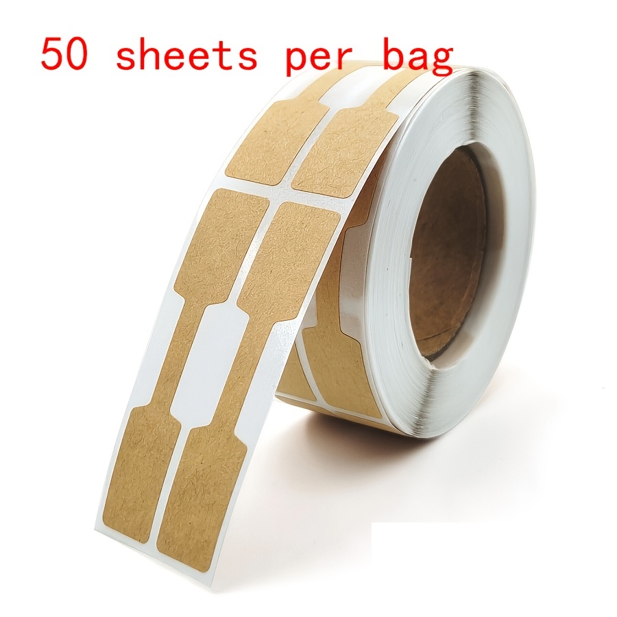TEMU Etiquetas de precio para joyería de papel para exhibición