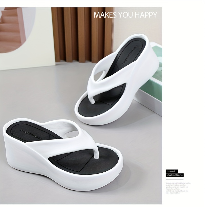 womens   flip flops with arch support casual slide sandals for indoor outdoor summer patio pool non slip eva sole Product details 19