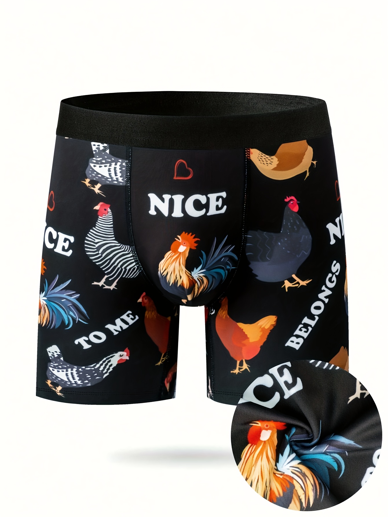 1pc nice belongstome mens     breathable stretchy comfortable boxer briefs