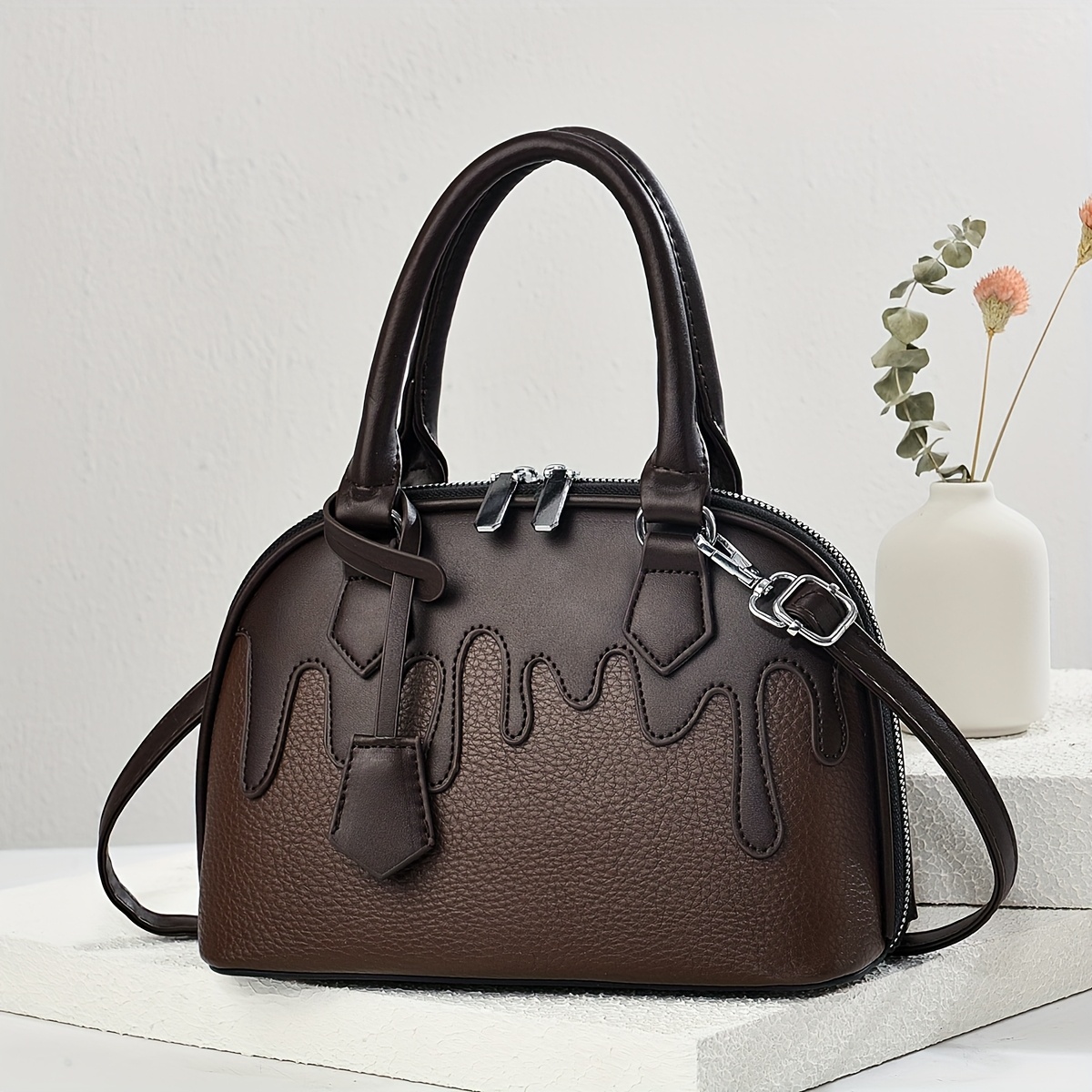 Brown Ice-Cream Bag