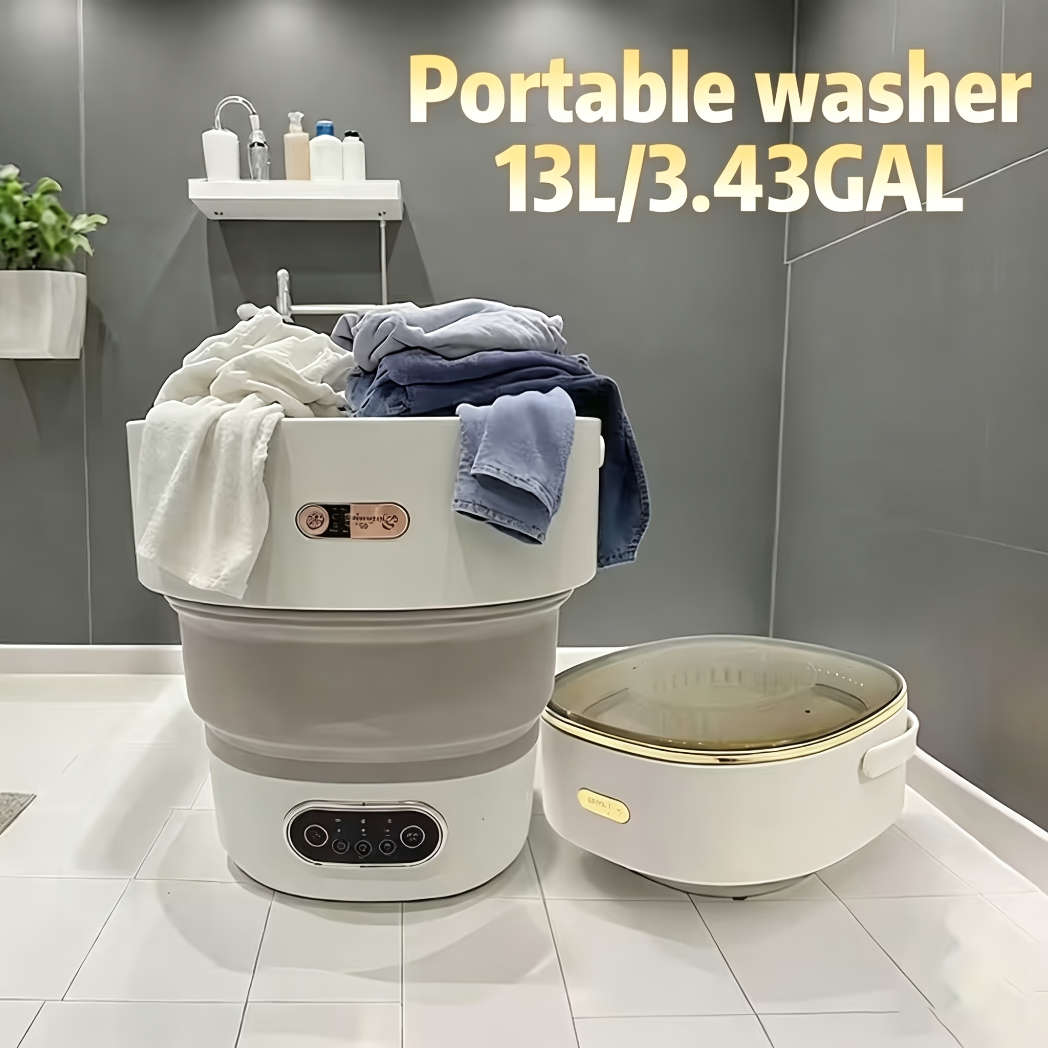 Mini Washing Machine Temu