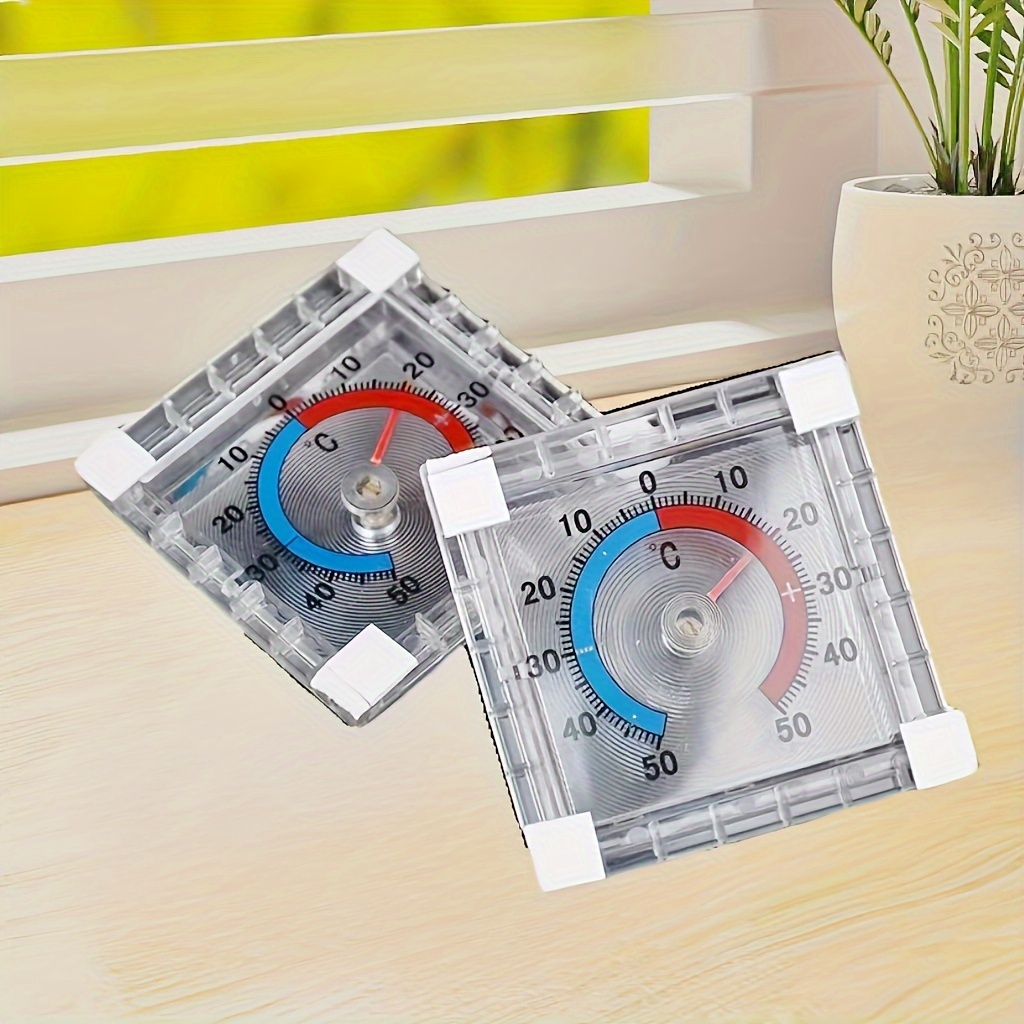 

Accurate Indoor And Outdoor Temperature Measurement With This 1-piece Window Thermometer!